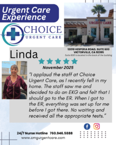 Urgent Care Patient Testimonial (1)